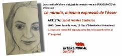 Inauguració de la exposició “La mirada, màxima expressió de l’ésser” de ISABEL CONTRERAS