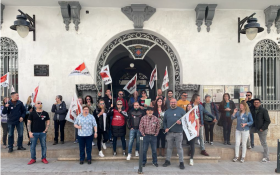Les persones treballadores de les empreses del polígon El Rincón exigeixen solucions immediates a l’accés al polígon