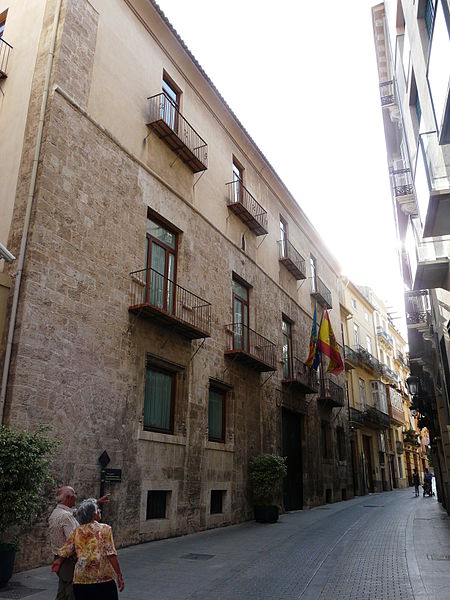 Palau de l'Almirall d'Aragó, seu de la Conselleria d'Hisenda i Administració Pública