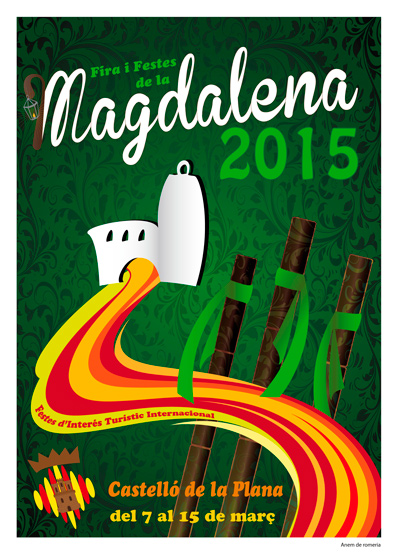 CARTELL OFICIAL DE LES FESTES DE LA MAGDALENA 2015